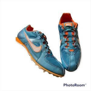 Nike Zoom Rival‎ 6 MD Women's Track Shoes Size 8 (Teal) Nike 468650-418.